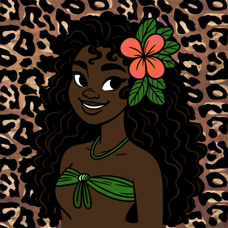hawaiian black woman