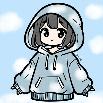 girl with sweatshirt