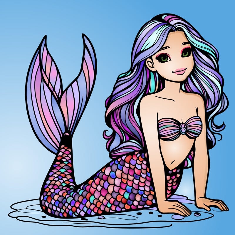 realistic mermaid