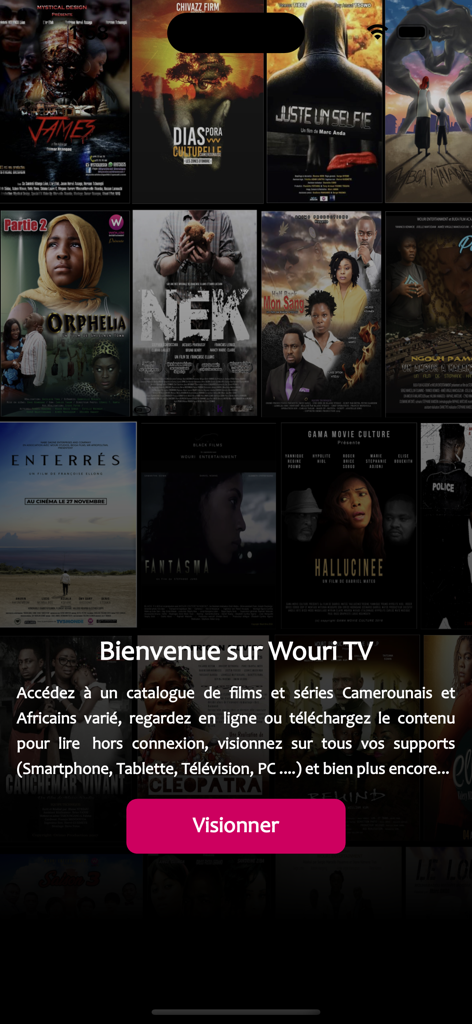 WOURI TV | Films & séries d'Afrique francophone en streaming