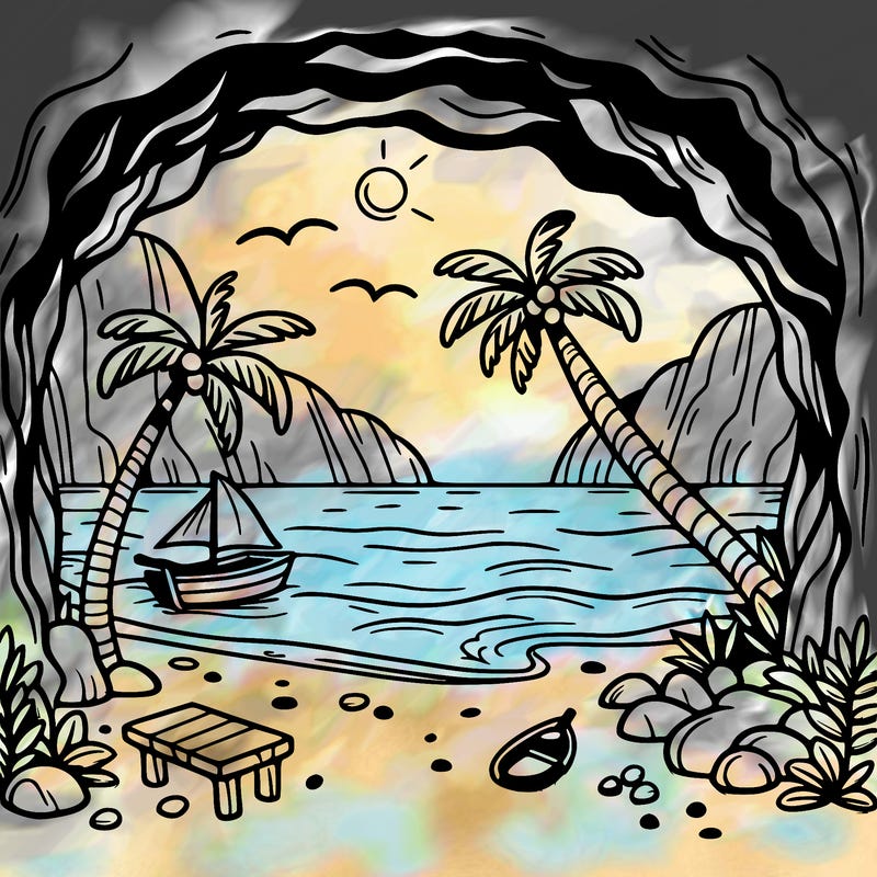 beach cave