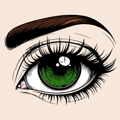 realistic eye
