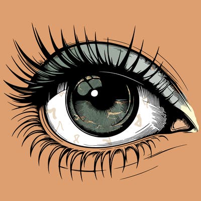 realistic eye