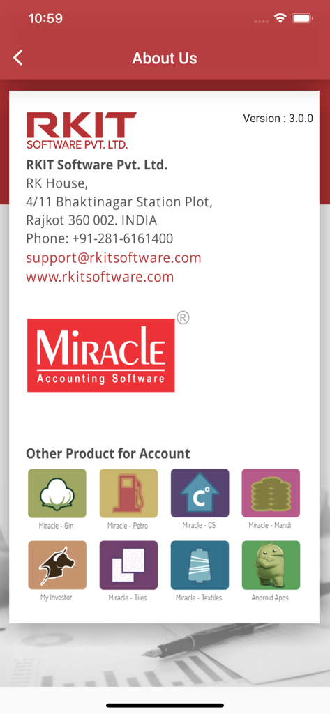 Miracle Report - Business App | MWM