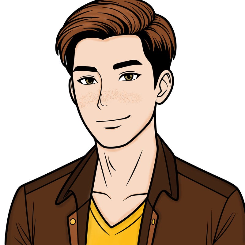 a attractive asian man