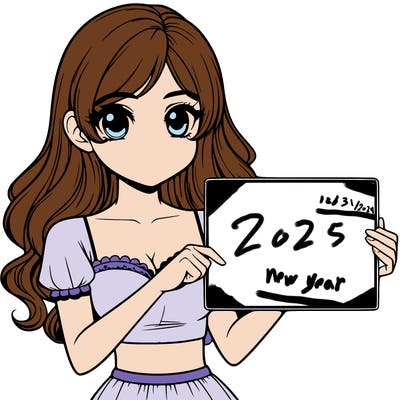 realistic pretty girl holding blank sign