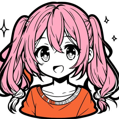 manga character ( girl)