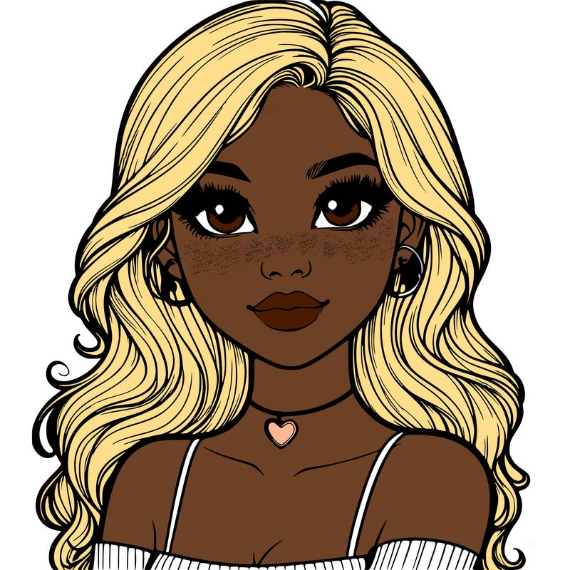 realistic pretty girl