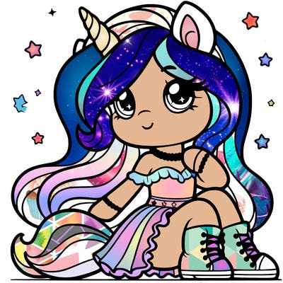 unicorn girl
