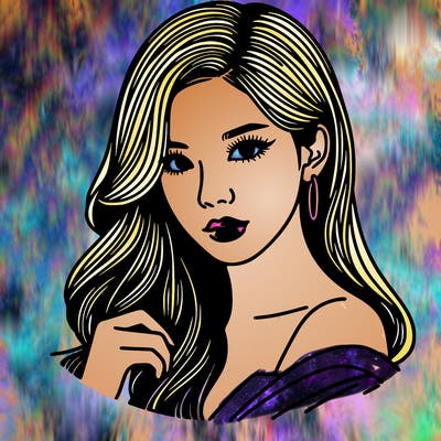 rosé from blackpink realistick