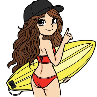 surfer girl