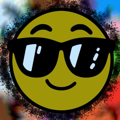 emoji with sunglasses