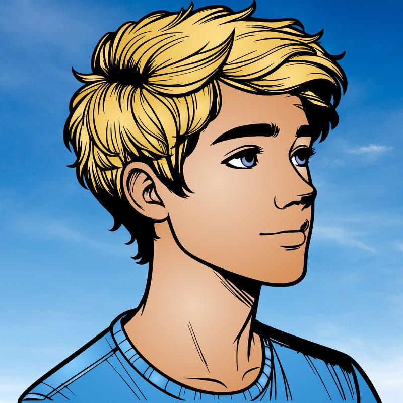 realistic teenage boy