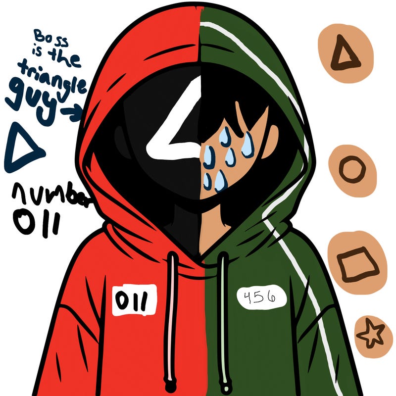 faceless girl in hoodie