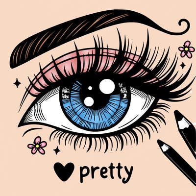 pretty eye