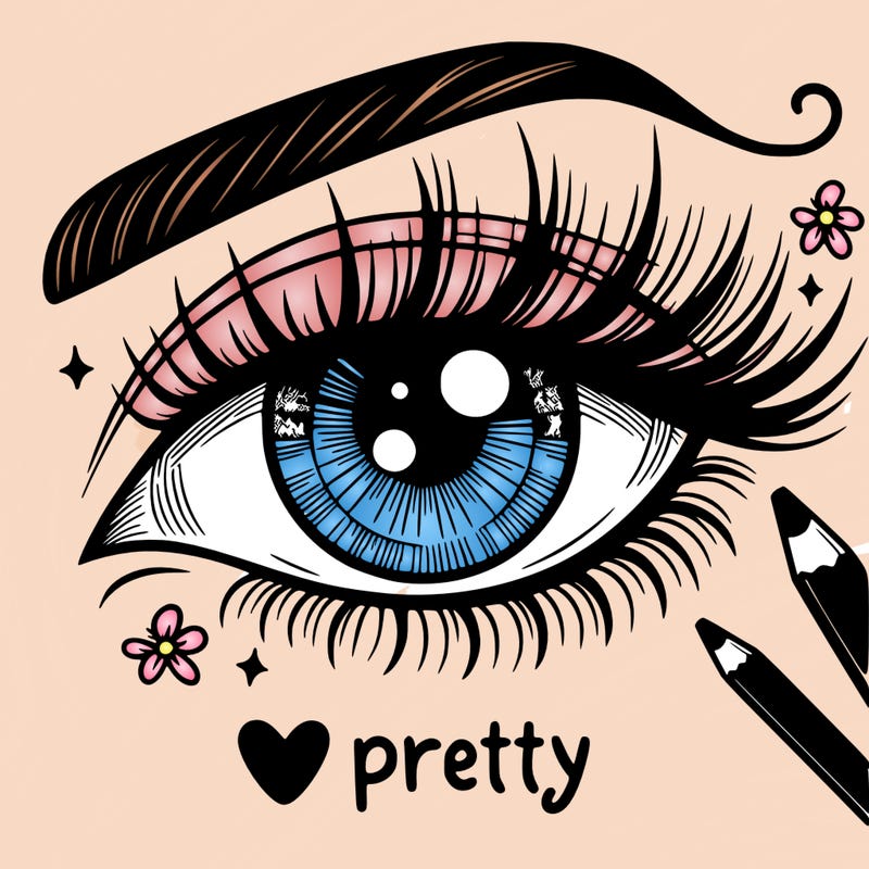 pretty eye