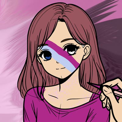 draw a realistic girl