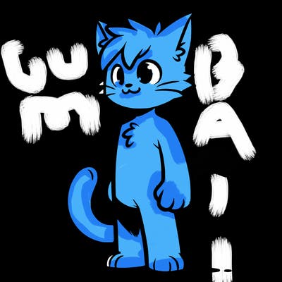 male humanoid cat standing up