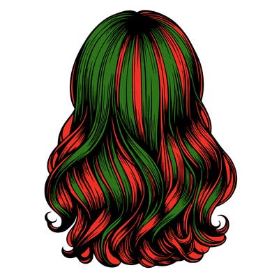 hair relistic  girl