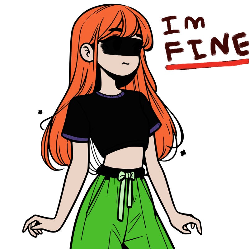 girl in a cute crop top