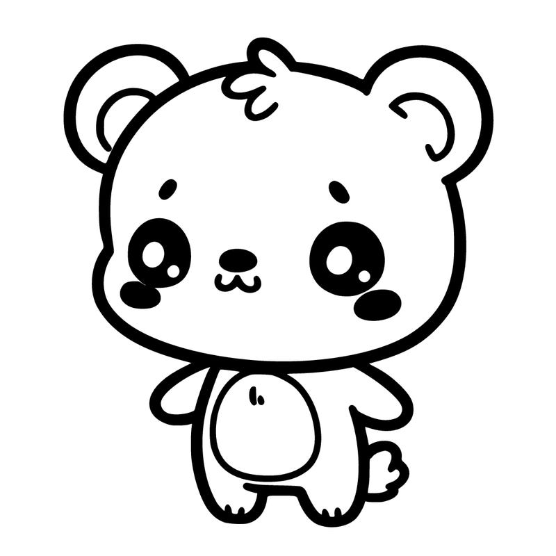 cute little tiny bear