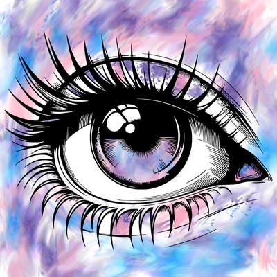 realistic eye