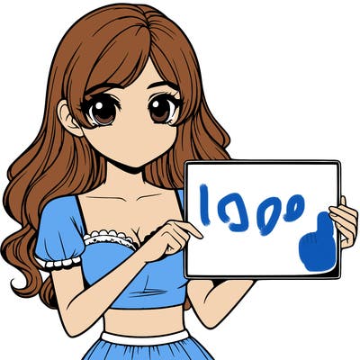 realistic pretty girl holding blank sign