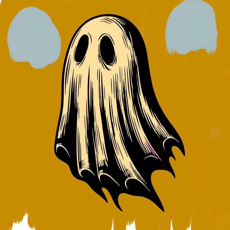 realistic creepy ghost