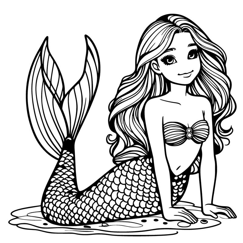 realistic mermaid