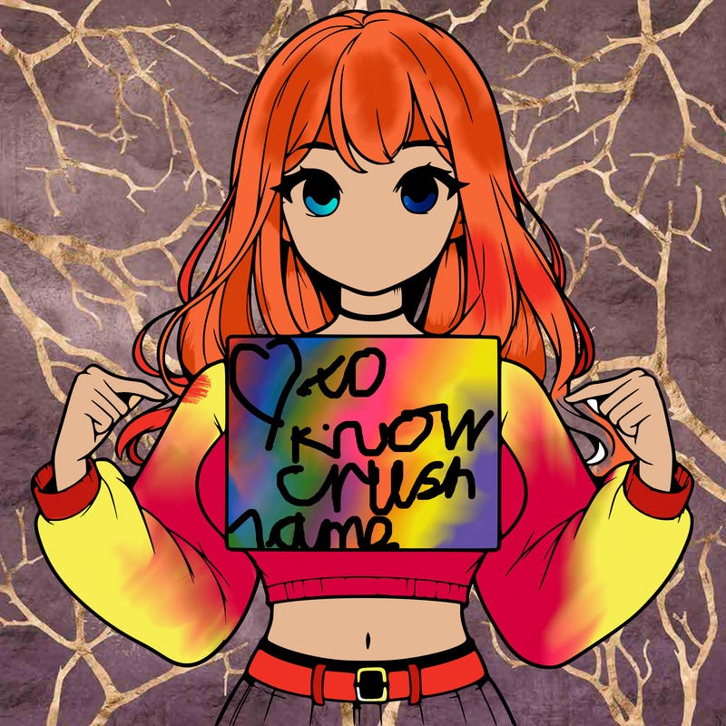 girl holding a blank sign in a long sleeve crop top