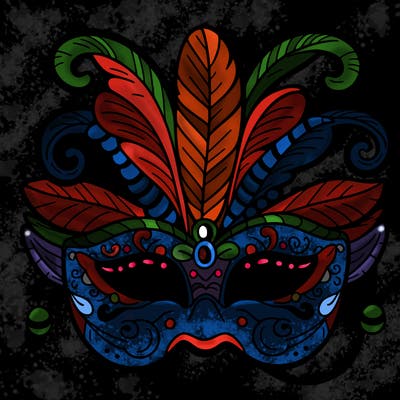 carnival mask