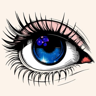 realistic eye
