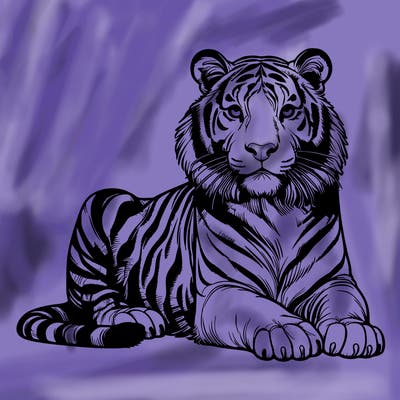 realistic tiger