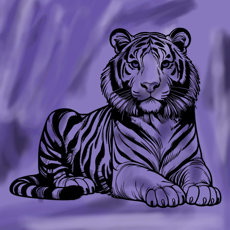 realistic tiger