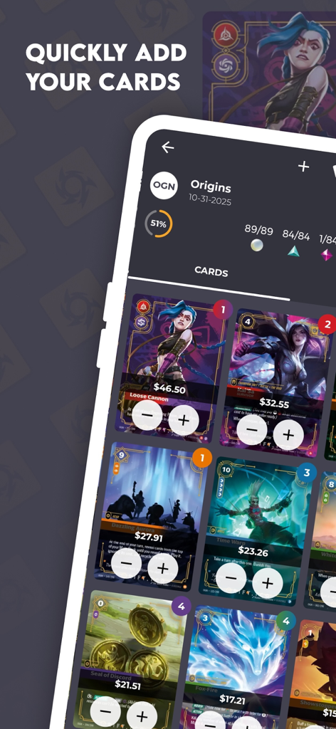 RIFT.TCG - Reference App | MWM