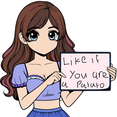 realistic pretty girl holding blank sign