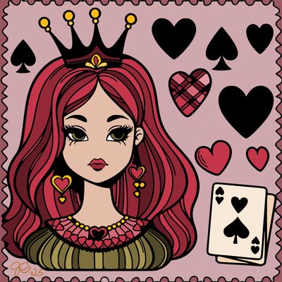 queen of hearts