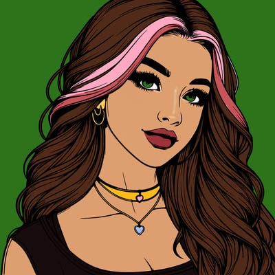 detailed realistic girl