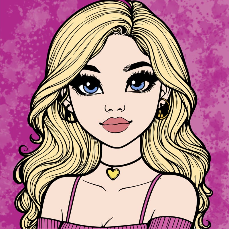 realistic pretty girl