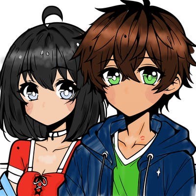 anime cute couple
