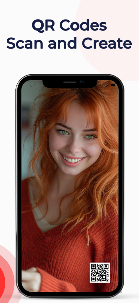 PDF Translate Pro - Schermata dell'app PDF Translate Pro che mostra la funzione di scansione e creazione di codici QR