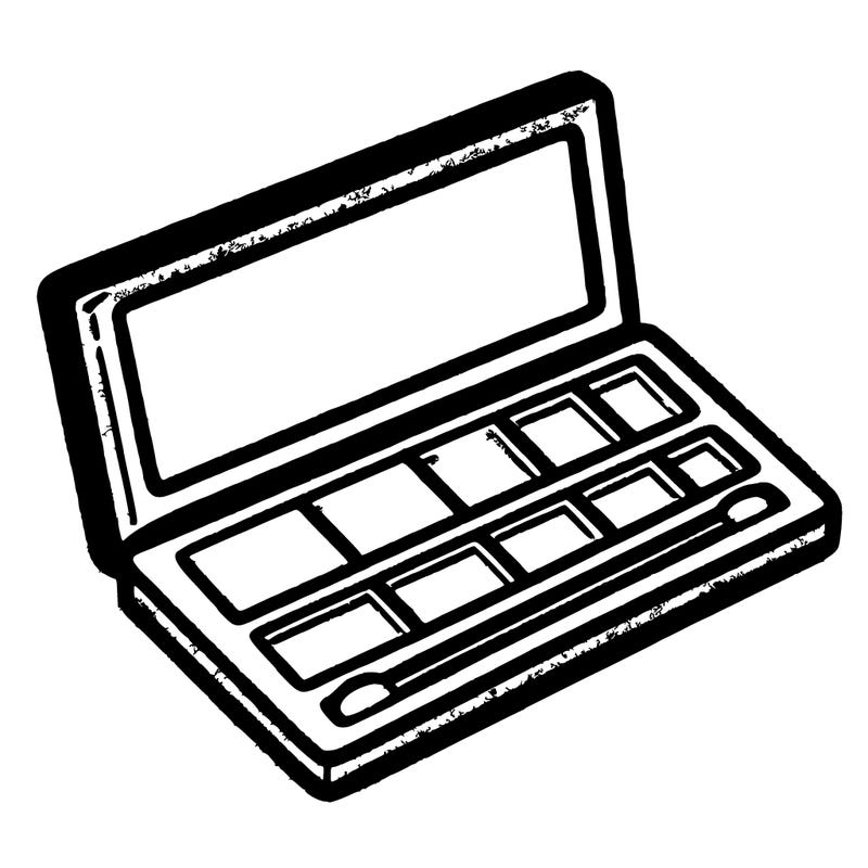 simple eyeshadow palette