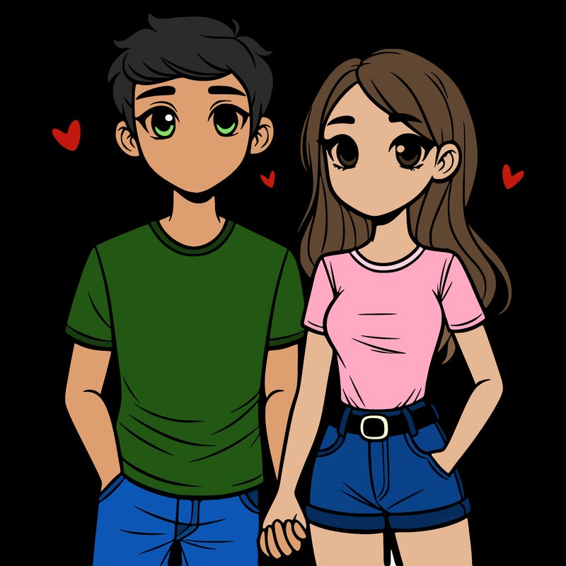 boyfriend and girlfriend