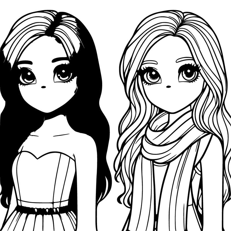 a really realistic picture of a girl -.