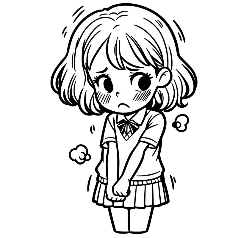 girl doesn't want to go to school because of bullying