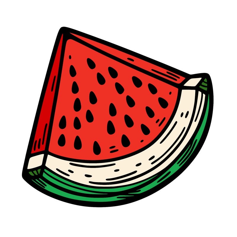 watermelon slice