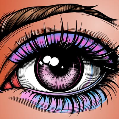 realistic eye