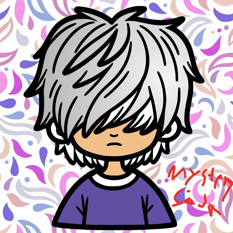 kid with hair that covers his eyes