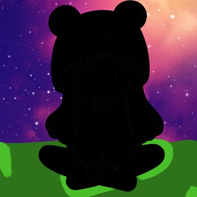 a girl wearing a frog hat and some frog socks