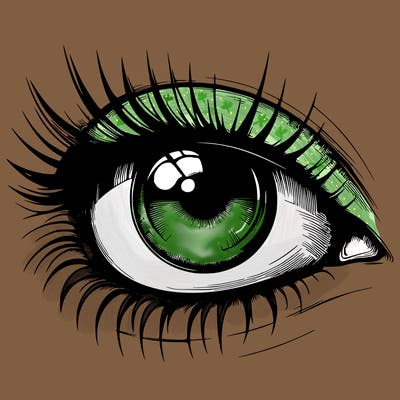 realistic eye